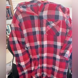 Lucky Brand flannel night gown